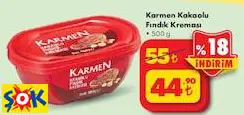 KARMEN KAKAOLU FINDIK KREMASI 500 G